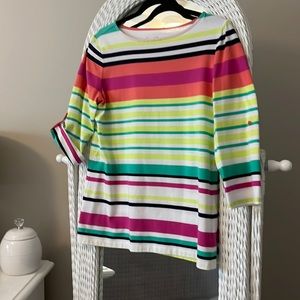 Coral Bay colorful striped top
